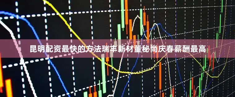 昆明配资最快的方法瑞丰新材董秘尚庆春薪酬最高